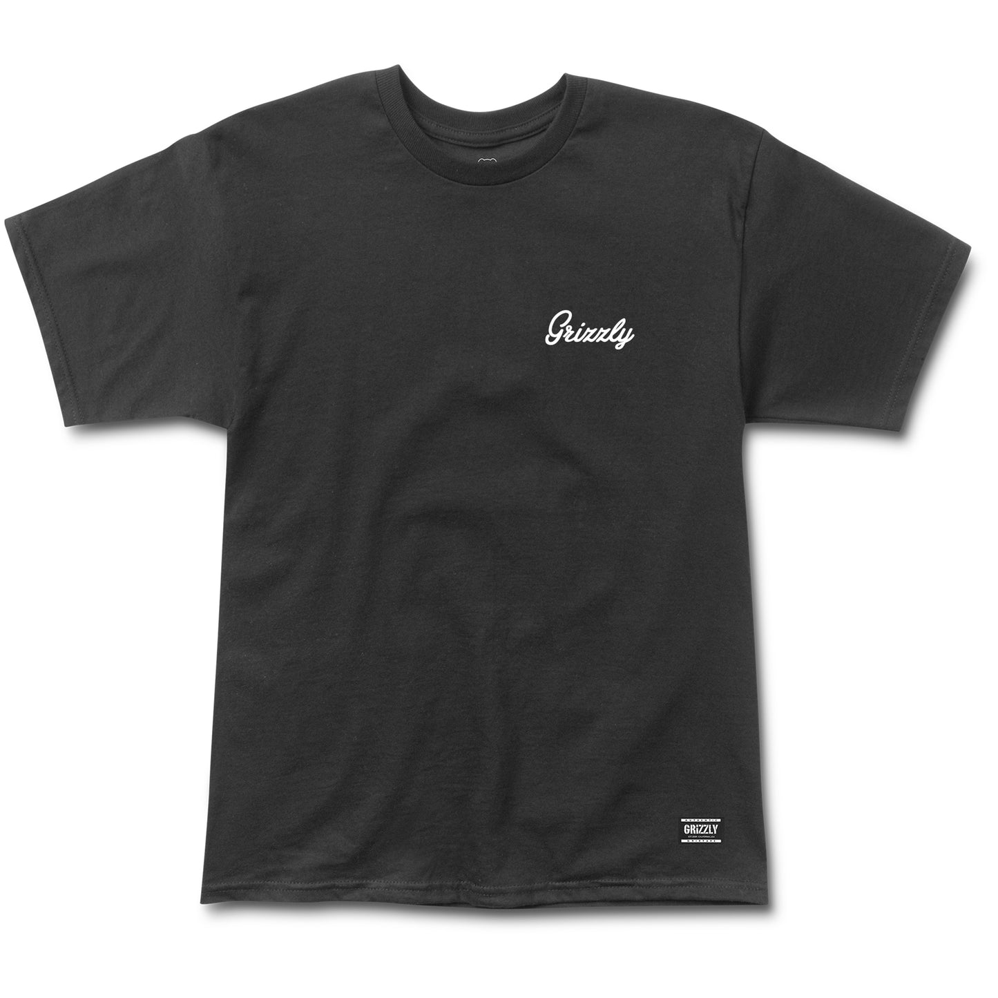 Polera Grizzly Rolling Deep SS Tee Negro