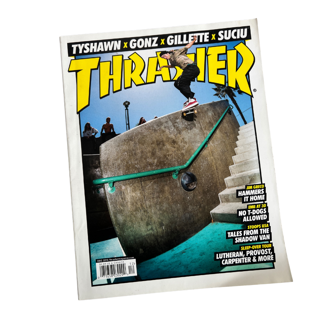 Revista Thrasher Magazine Diciembre 2015 Numero #425