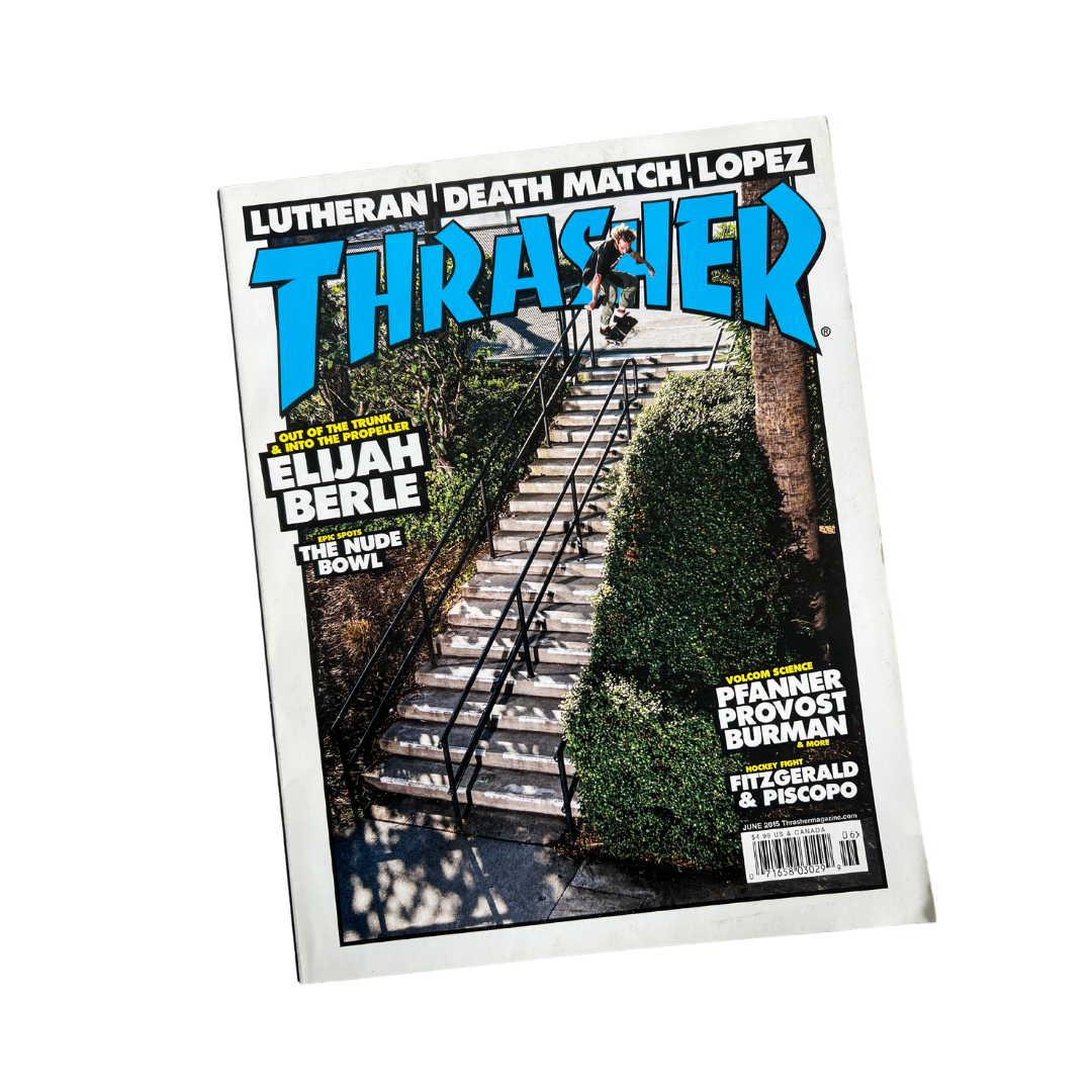 Revista Thrasher Magazine Junio 2015 #419