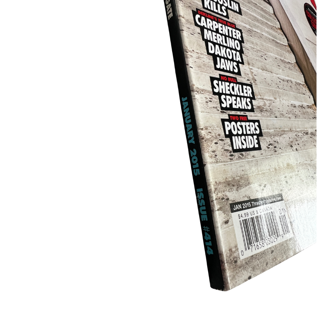 Revista Thrasher Magazine enero 2015 #414