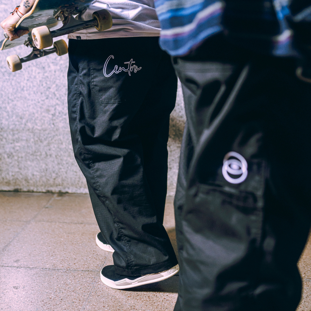 Pantalón Baggy Pant Centro Brand Negro