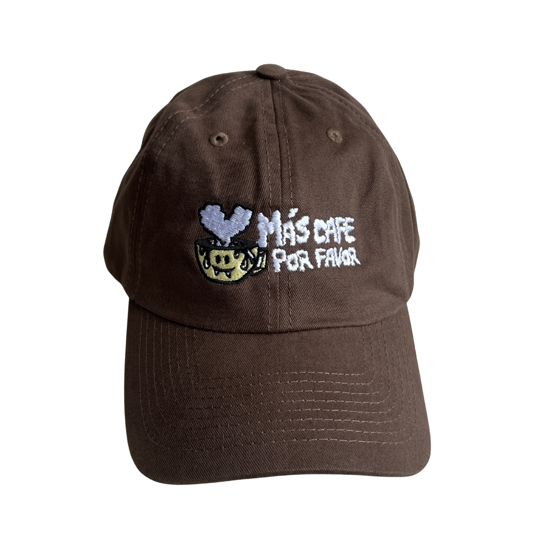 Dad hat Bang wear "Mas Cafe " Cafe