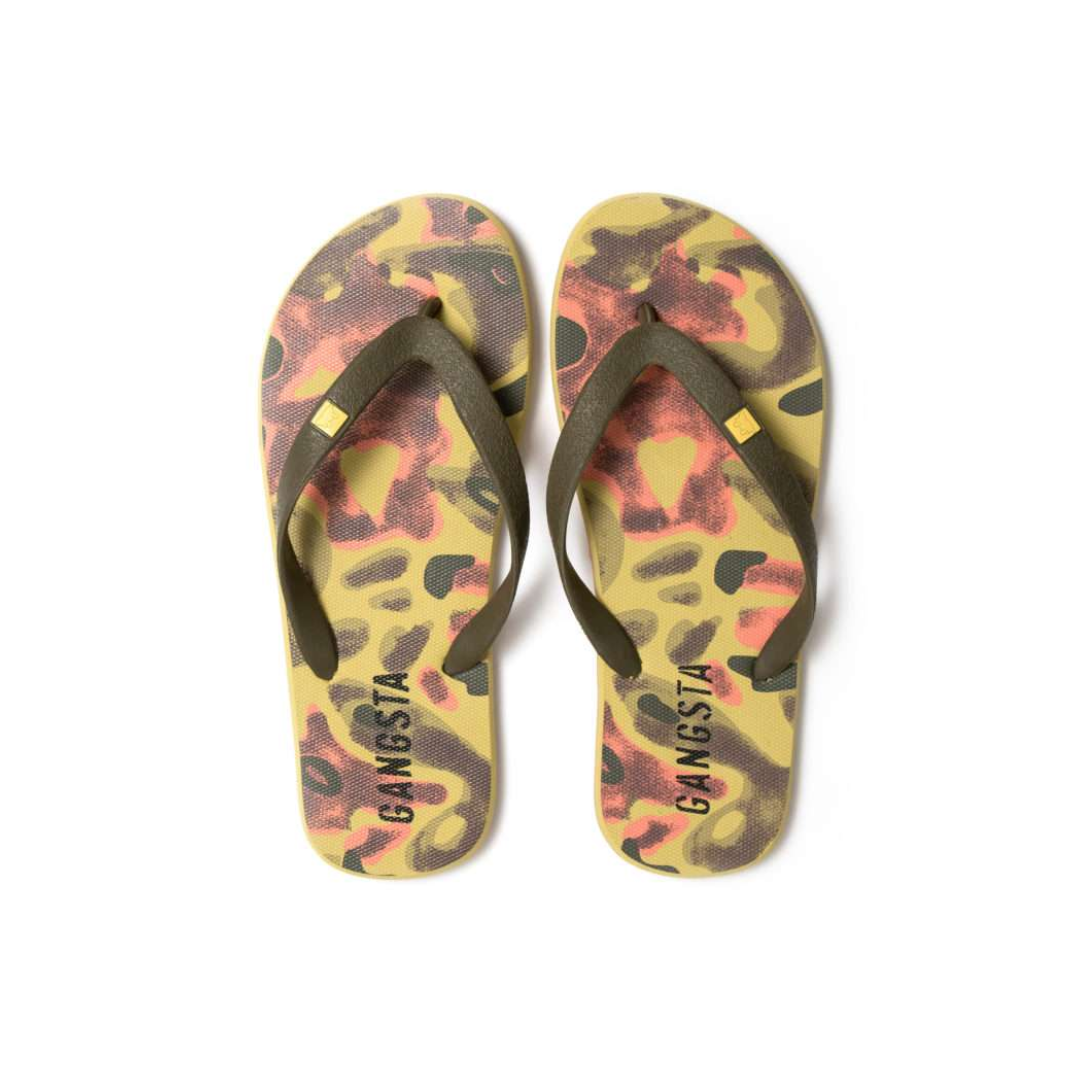 SANDALIA Gangsta FLIP FLOP CAMO OLIVE
