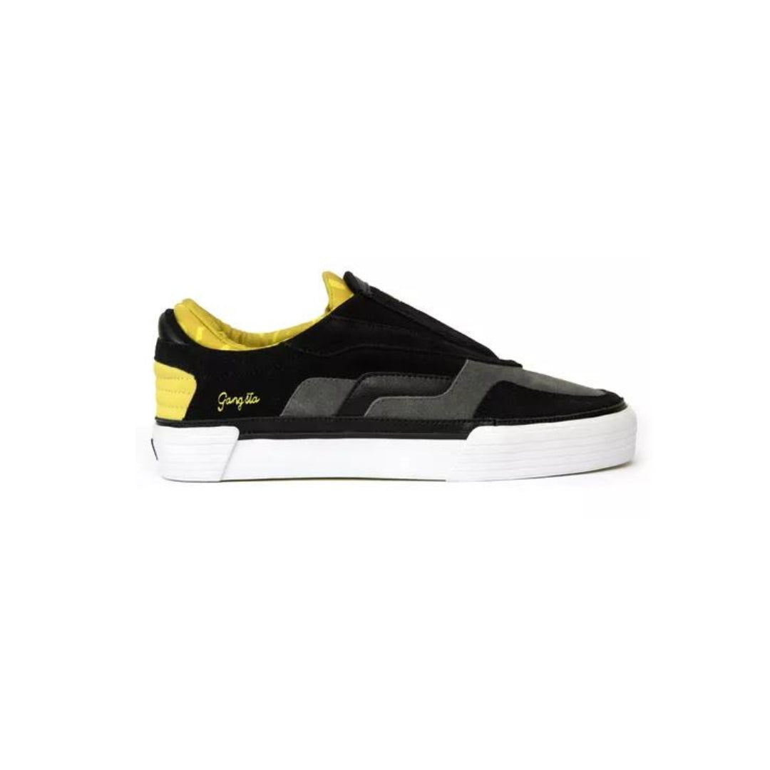 Zapatilla gangsta brand homie black lime