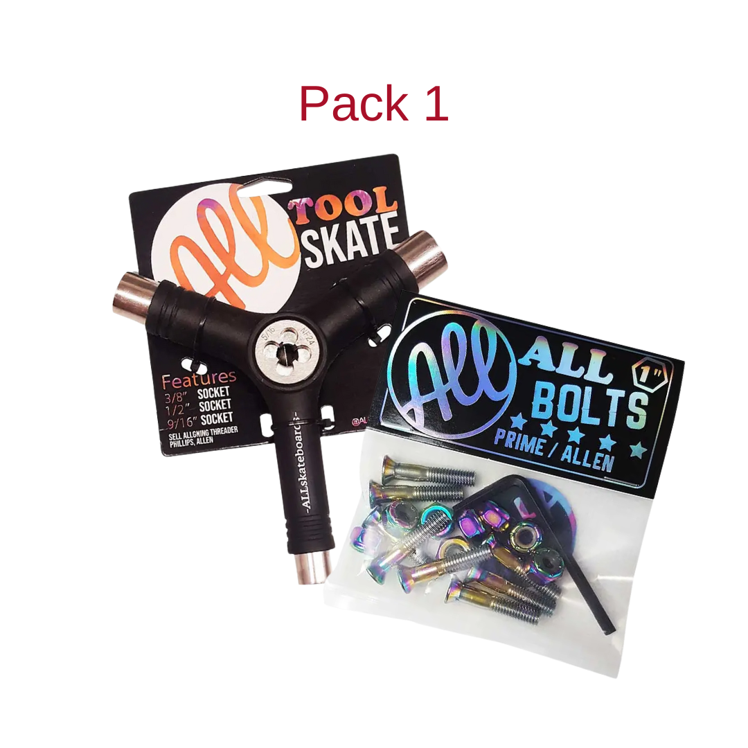 Pack Navideño N° 1 LLave Y + Pernos Prime