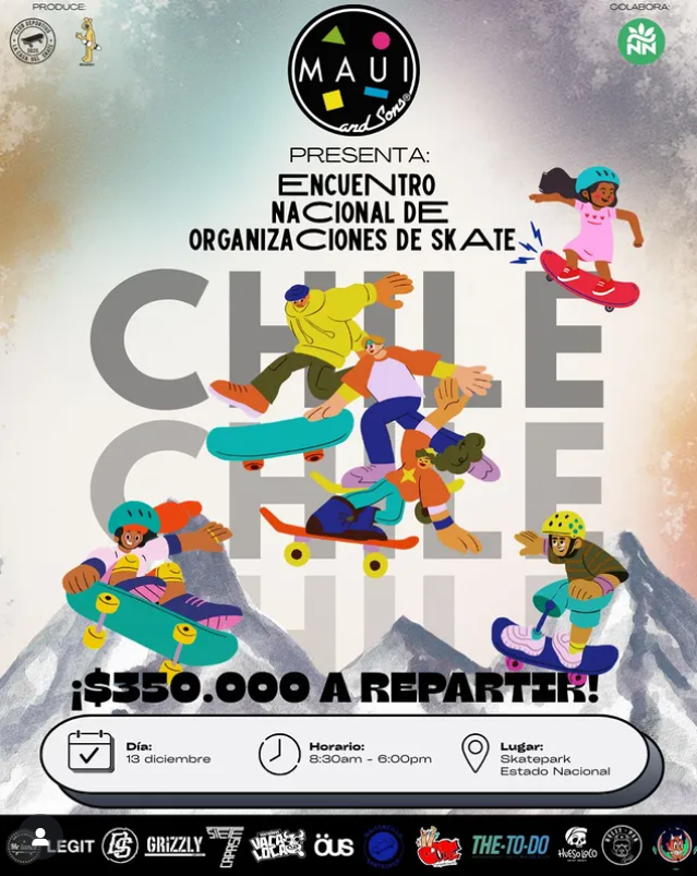 Encuentro de organizaciones de skate