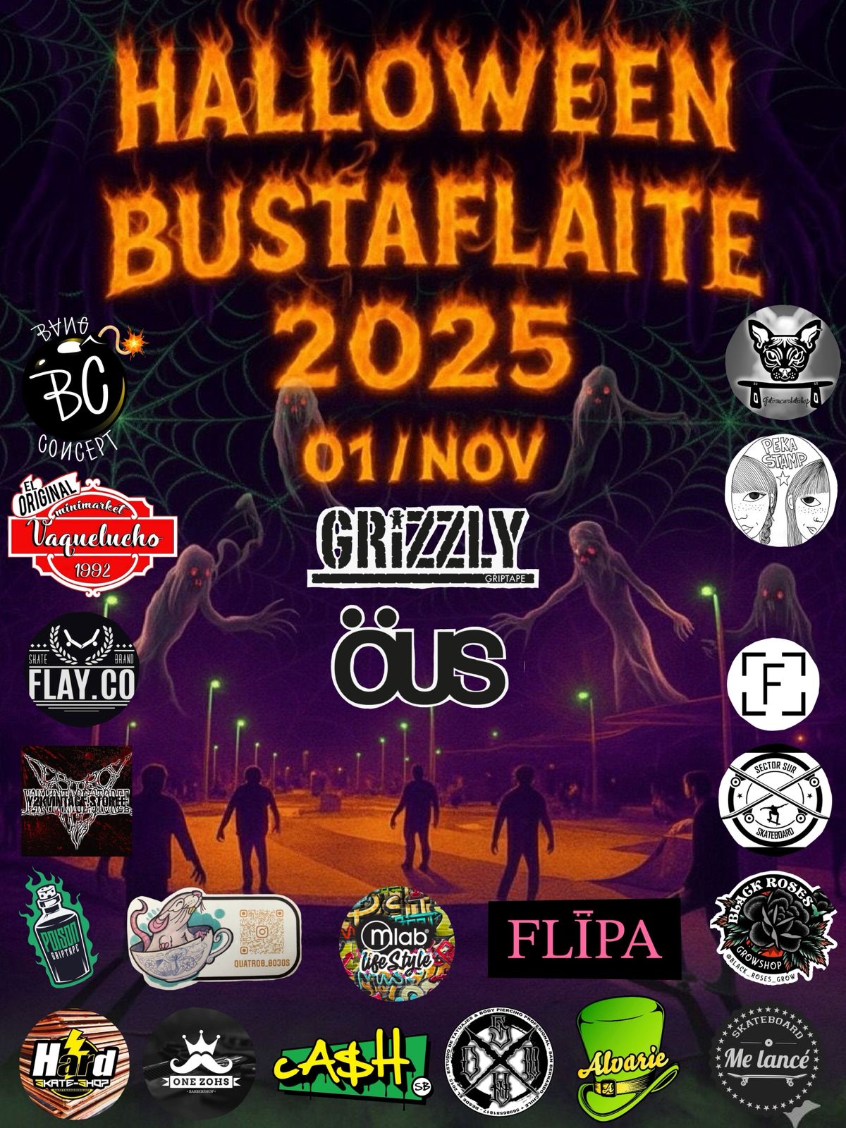 Halloween Busta Flayte - San Bernardo