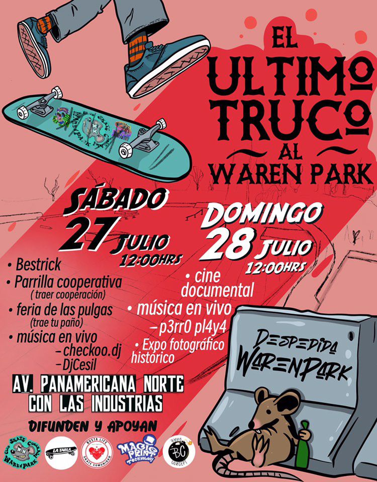 EL ULTIMO TRUCO " Al Waren park" evento de despédida