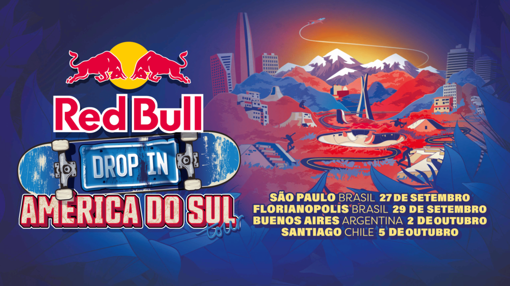 RED BULL  DROP IN " SOUTH AMERICA TOUR "  SANTIAGO DE CHILE