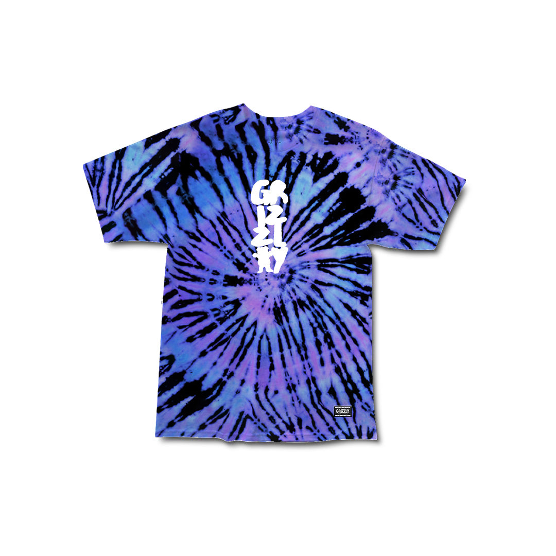 Polera Grizzly Brushwork SS Tee tie dye