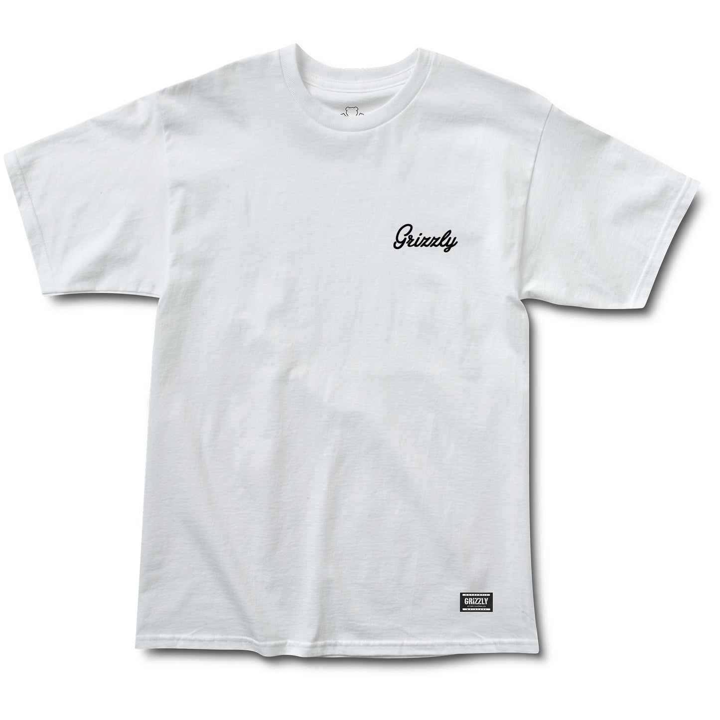 Polera Grizzly Rolling Deep SS Tee Blanco