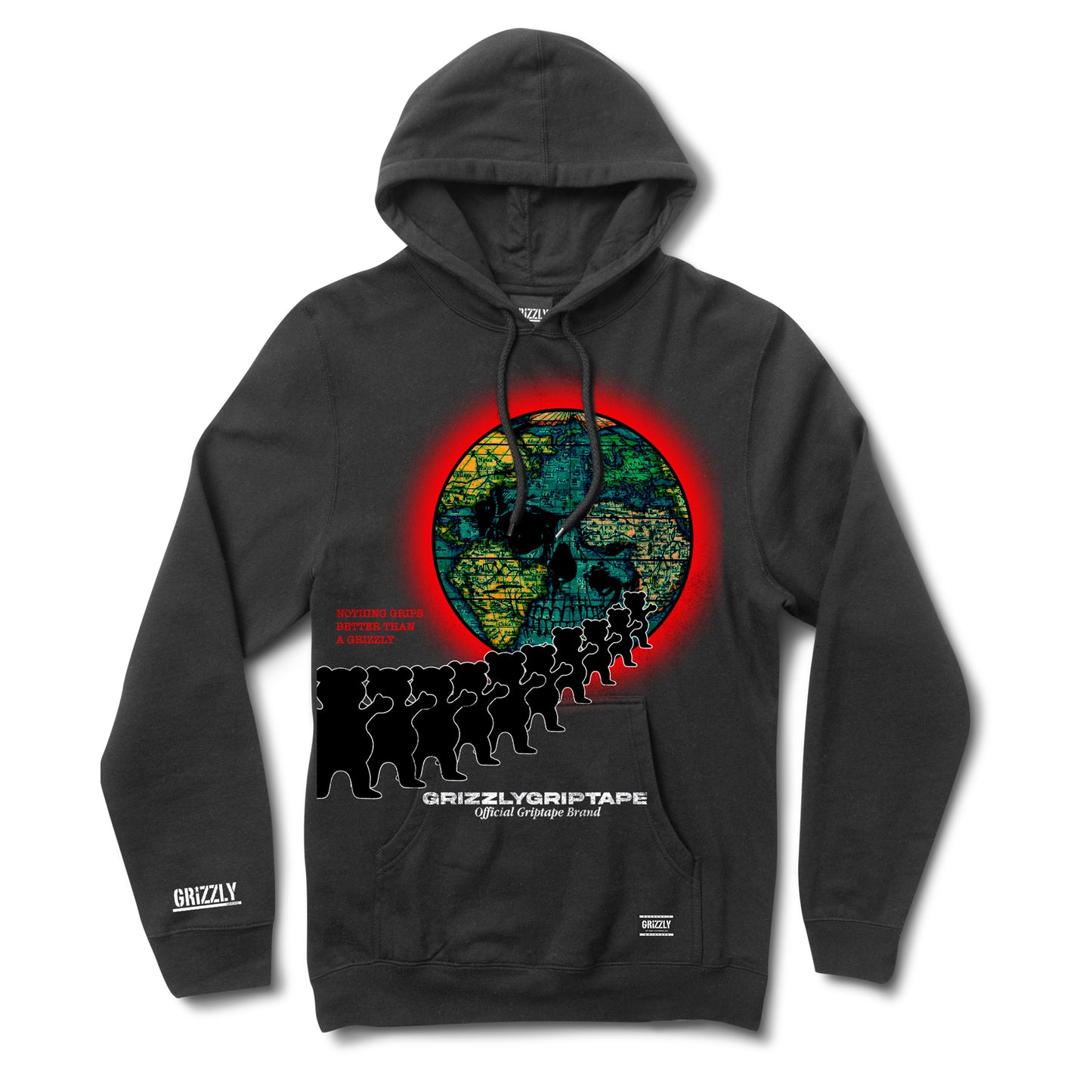 Poleron Grizzly Stroke Of Midnight Pullover Hoodie Negro