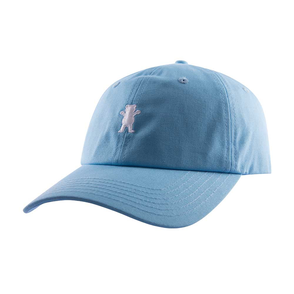 Gorro Grizzly Griptape Dad Hat Curve OG Bear Mini Blue