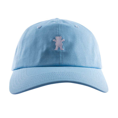 Gorro Grizzly Griptape Dad Hat Curve OG Bear Mini Blue
