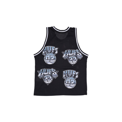 Huf basketball jersey black M