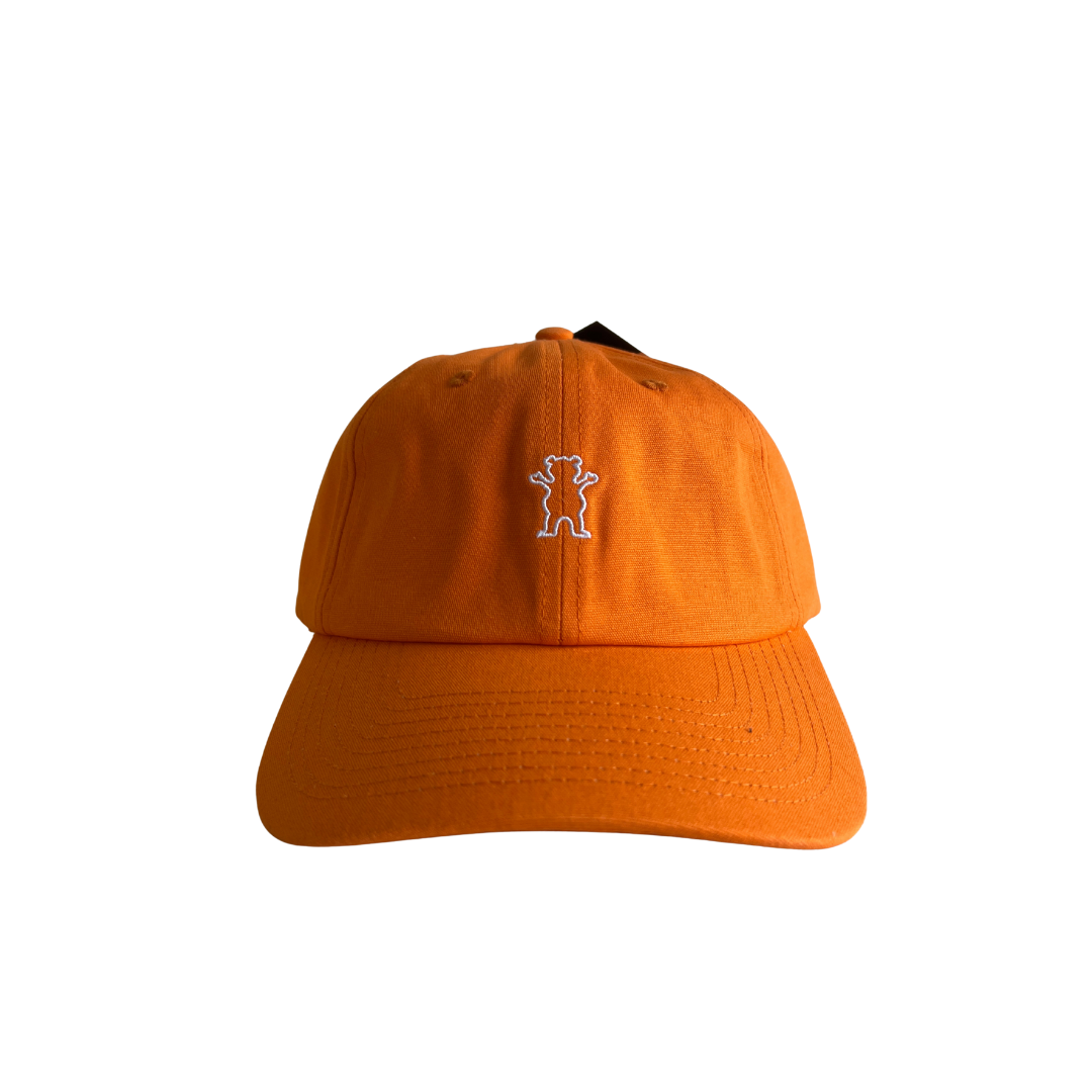 Jockey Grizzly OG BEAR MINI DAD HAT outline FRONT EMBROIDERY Orange