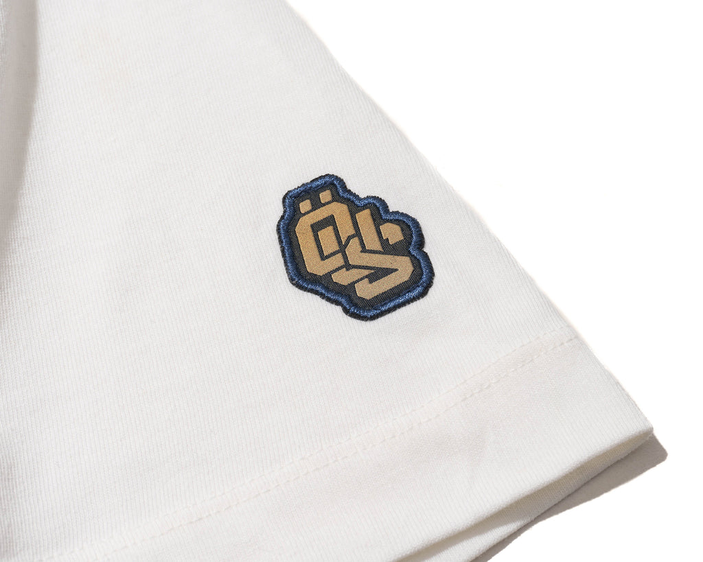Polera Ous 18k Golden era blanca