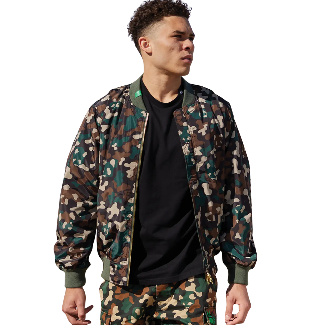 Bomber Jacket reversible LRG x Rothco Camo Olive M