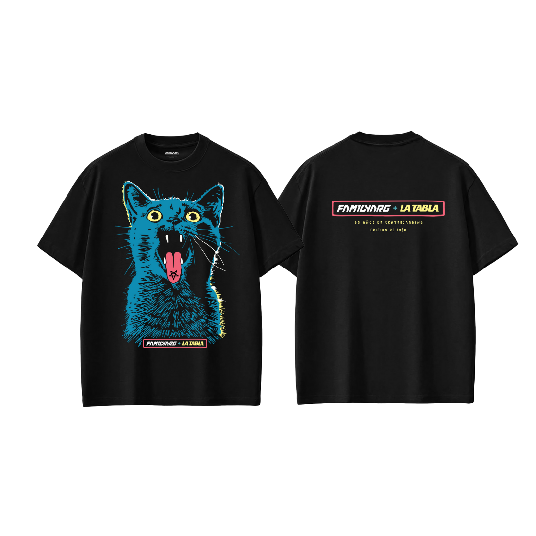 Polera Mc La tabla x Family arg  Ehgato Black