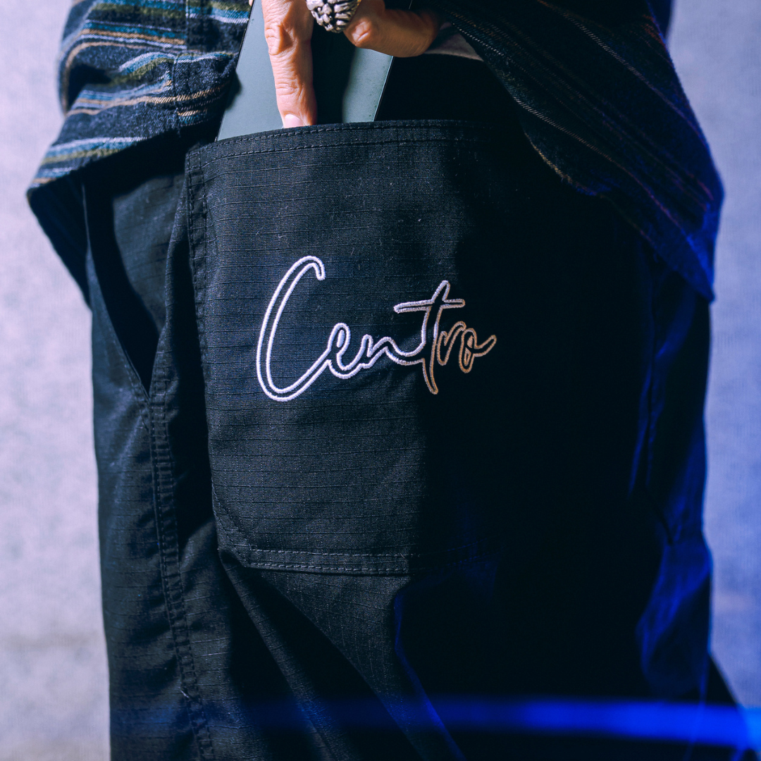 Pantalón  Baggy Pant Centro Brand Negro