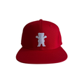 Jockey Grizzly OG BEAR SNAPBACK RAISED EMBROIDERY RED