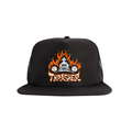 Thrasher - Snapback Who Cares By Neckface Trucker Black