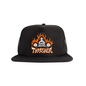 Thrasher - Snapback Who Cares By Neckface Trucker Black