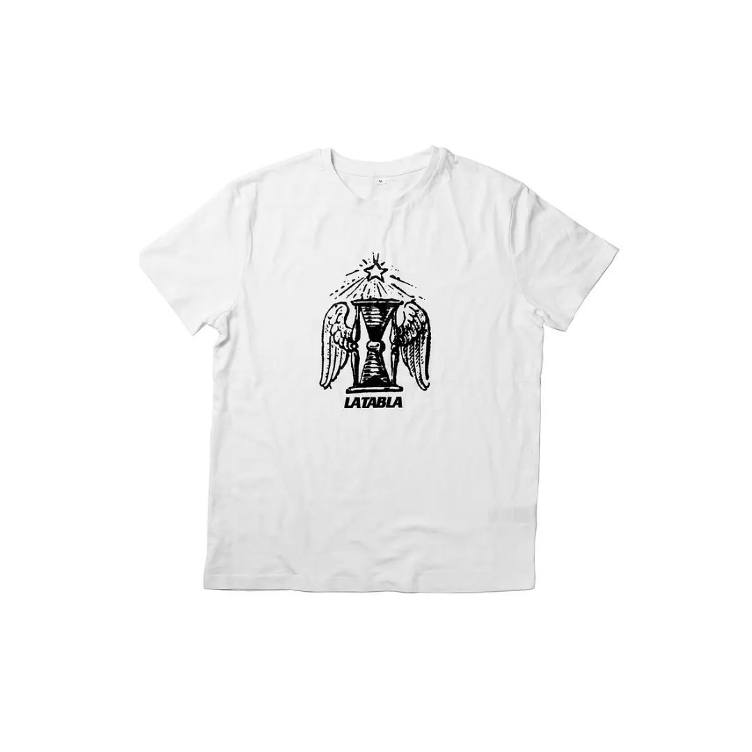 Polera La tabla Reloj  Blanca - XL