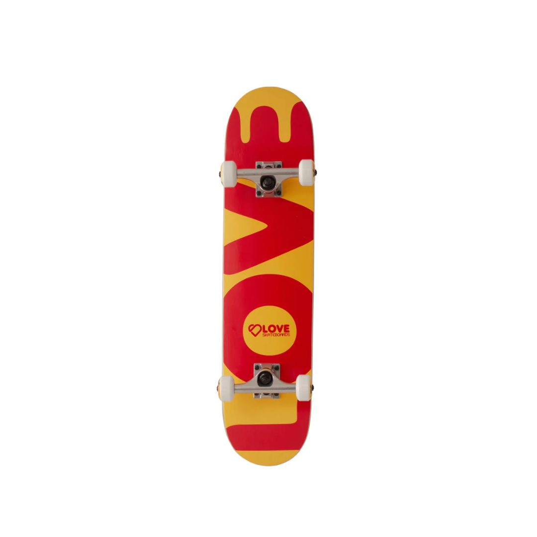 Tabla Completa Love skateboards Casata Red 7.5 x 32