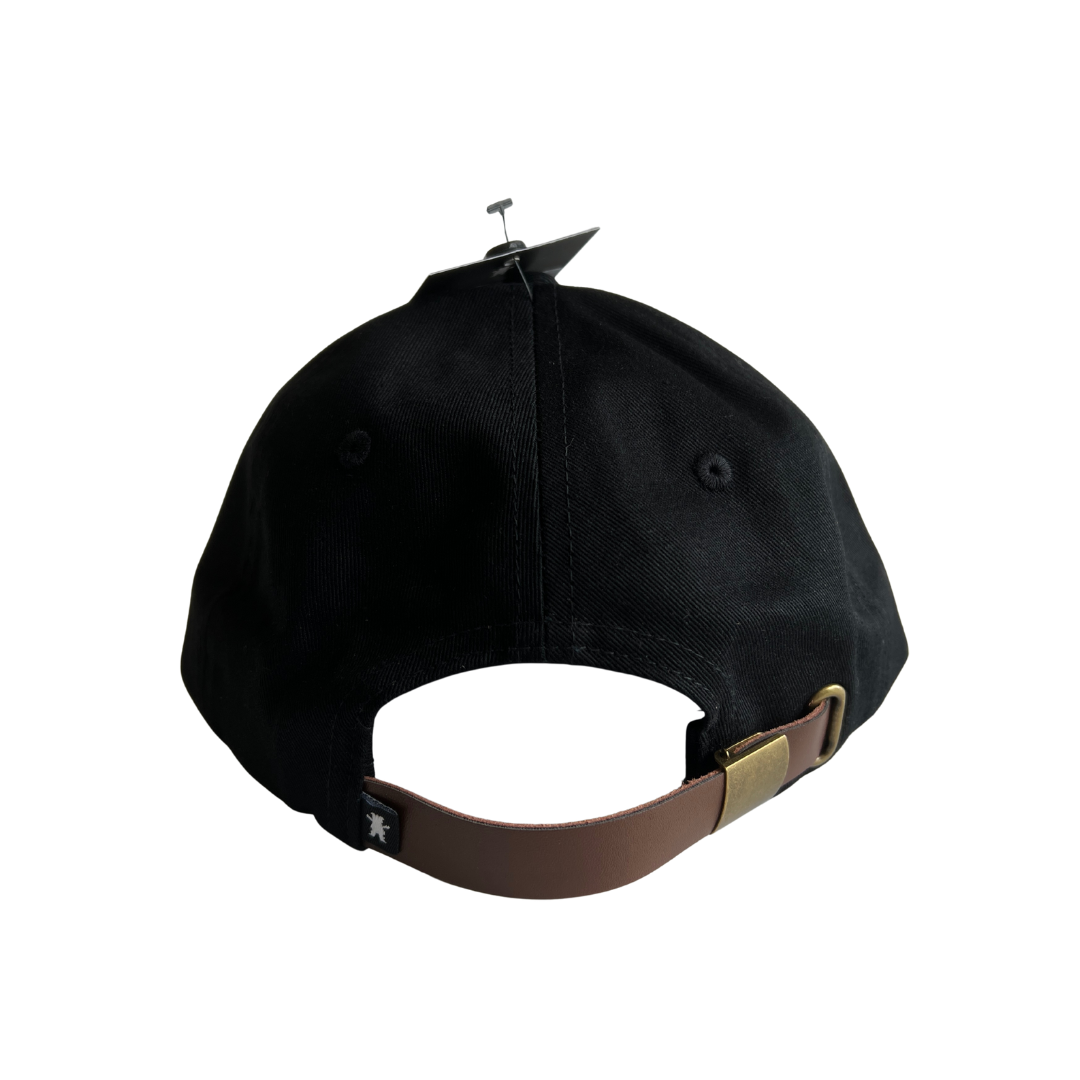 Jockey 6 pannel OLD ENGLISH STRAP BACK HAT RAISED EMBROIDERY