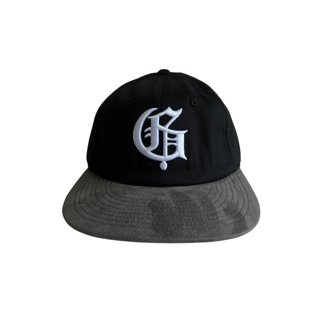 Jockey 6 pannel OLD ENGLISH STRAP BACK HAT RAISED EMBROIDERY