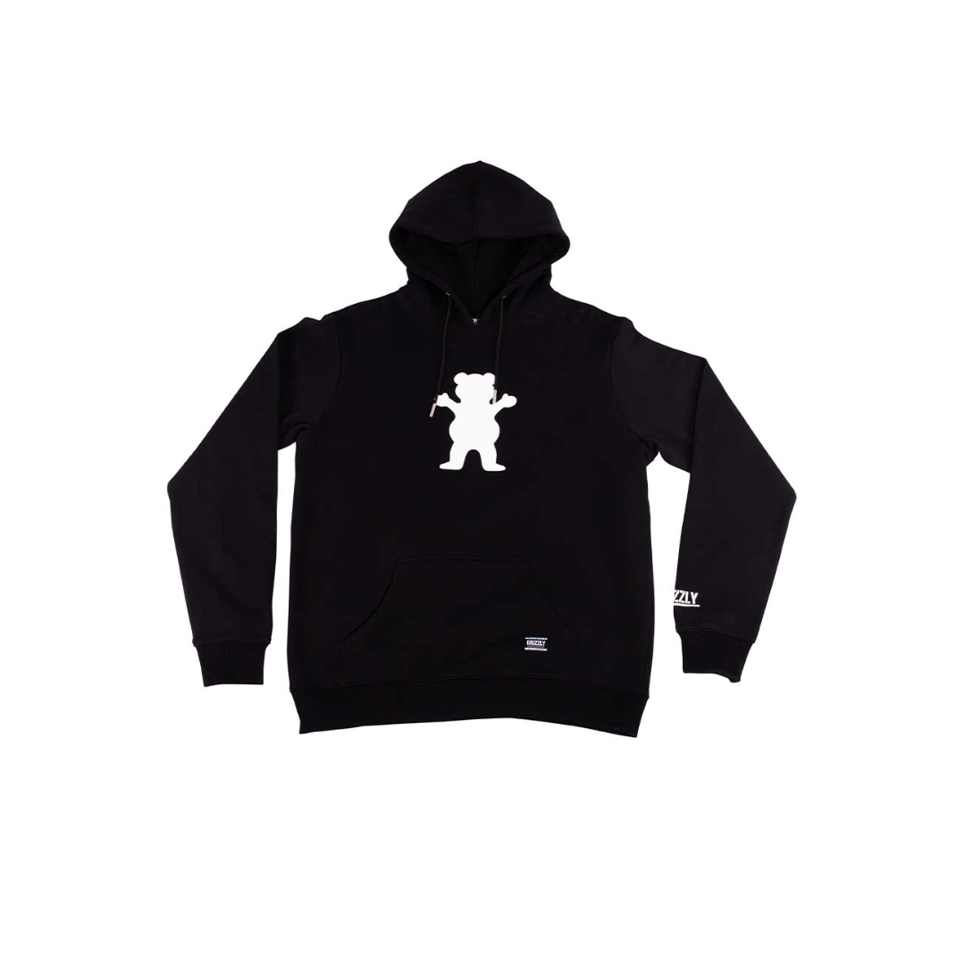 Polerón Grizzly Griptape Print OG Bear Basic Negro