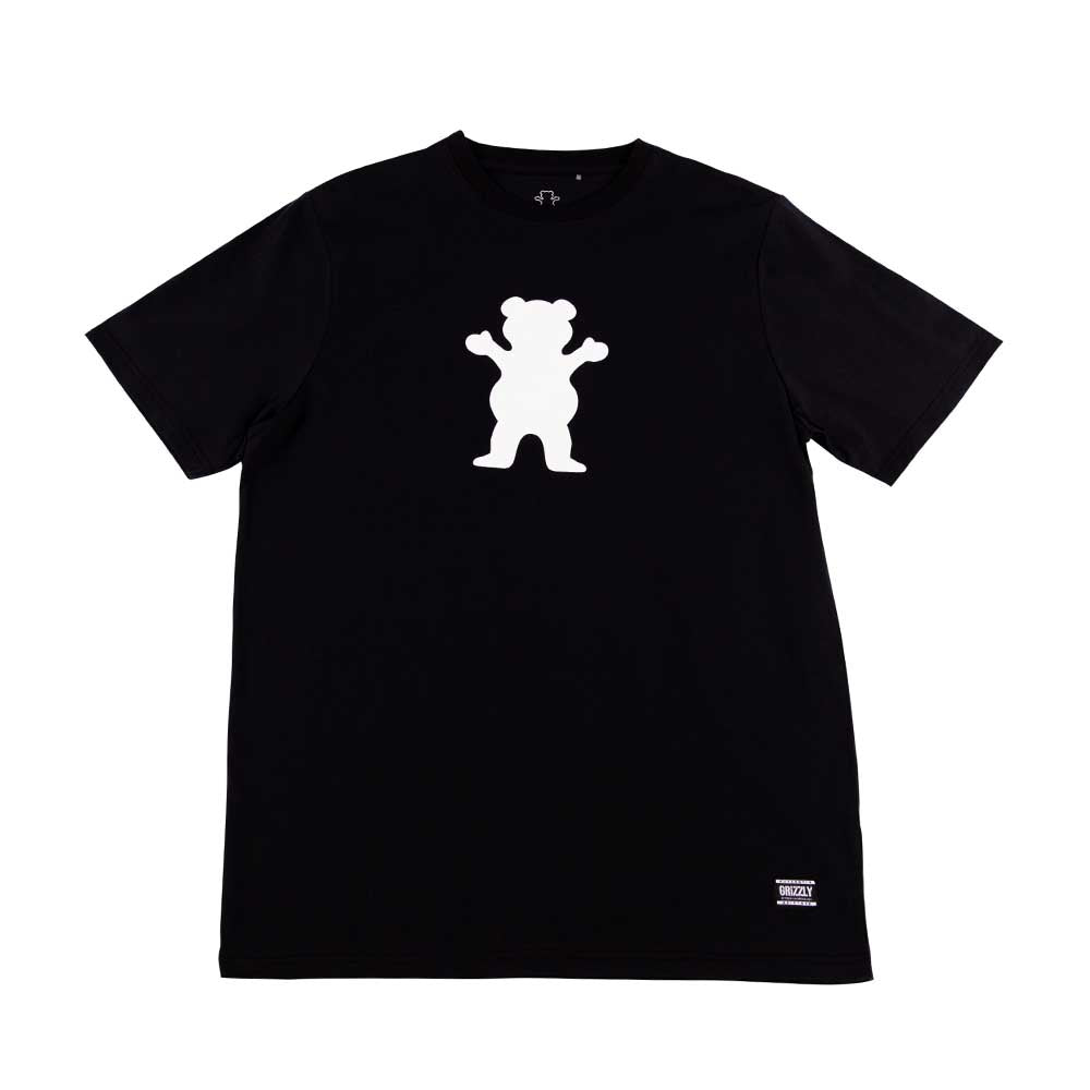 Polera Grizzly PRINT OG BEAR Black