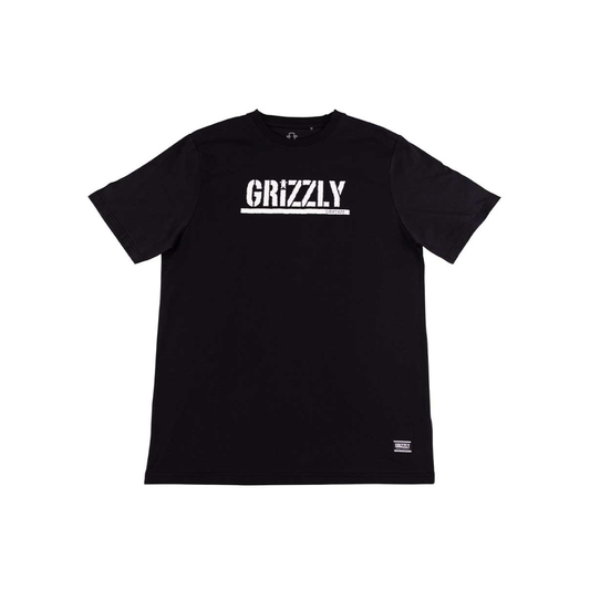 Polera Grizzly Griptape PRINT STAMPED Black