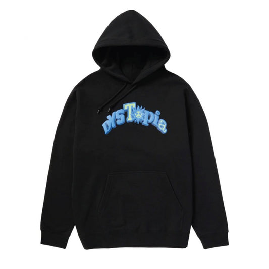 Poleron Huf DYSTOPIA P/O HOODIE Black