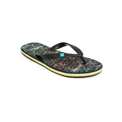 SANDALIA Gangsta FLIP FLOP CATFLAG BLACK