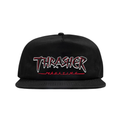 Thrasher Snapback Slash Black