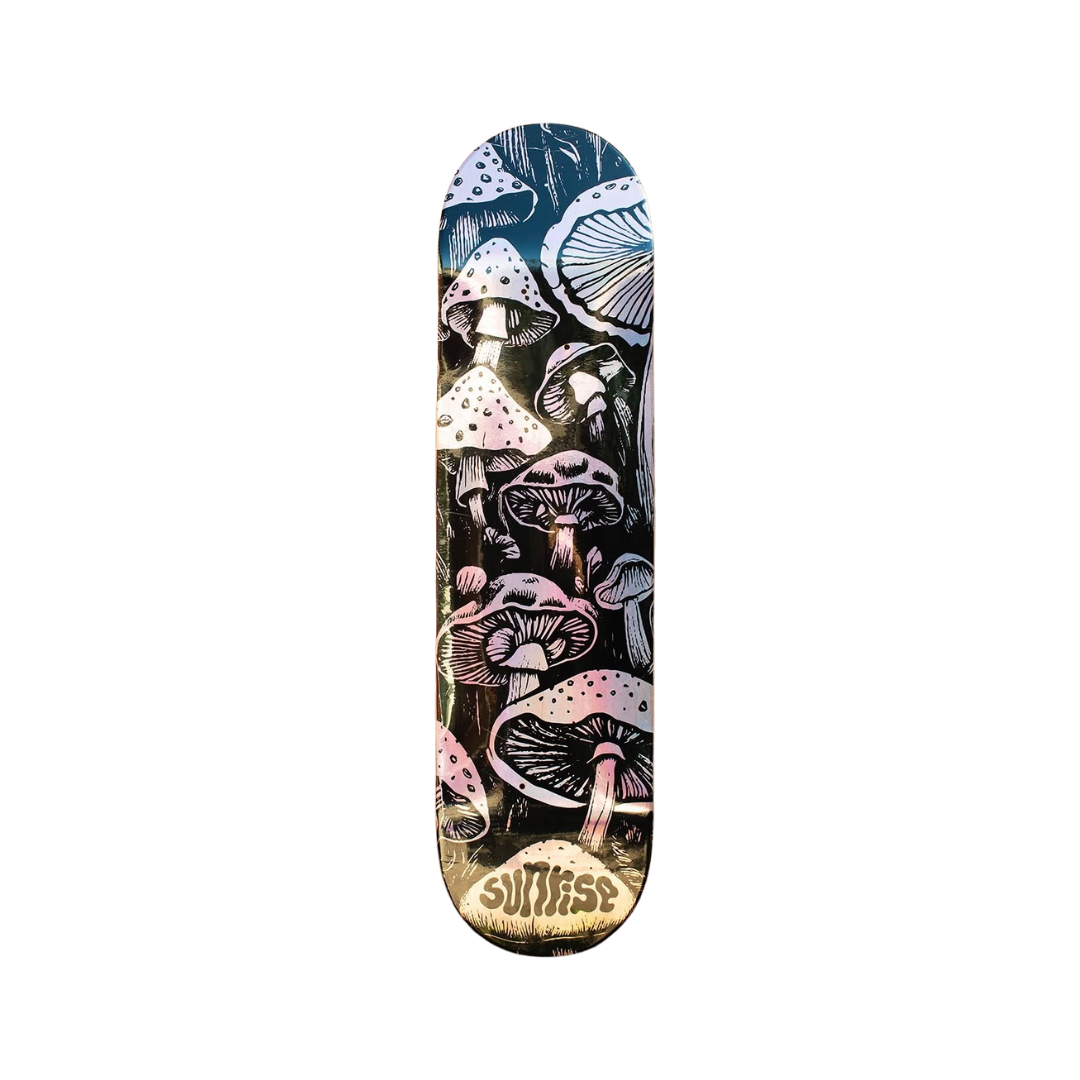 Tabla Sunrise Hongos foil metalic pink OG SHAPE 8.5