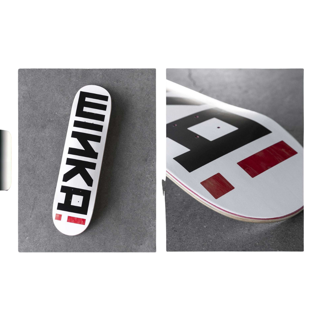 Tabla Winka Logo white 8.125 " Incluye Lija "