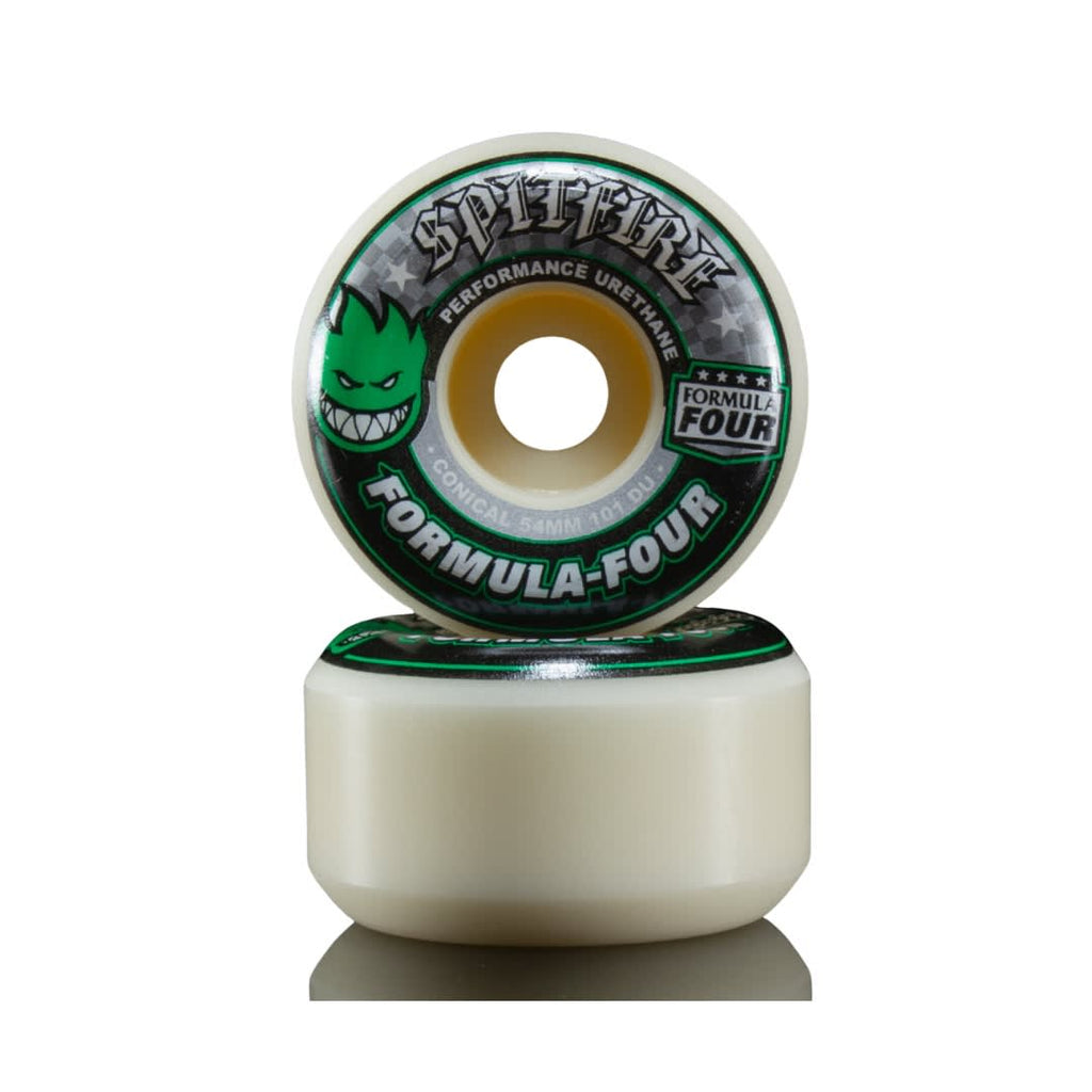 Ruedas Spitfire F4 101 conical green 56 mm