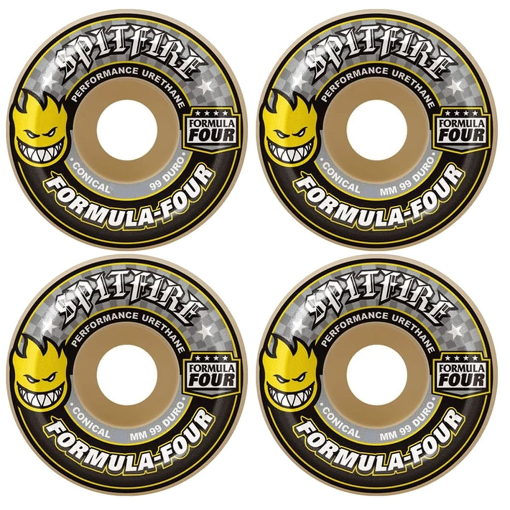 Ruedas Spitfire F4 99 du Conical Yellow 54mm
