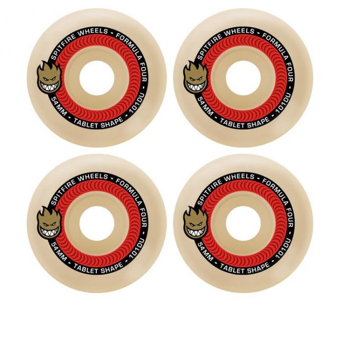 Ruedas Spitfire f4 101 tablets 54mm