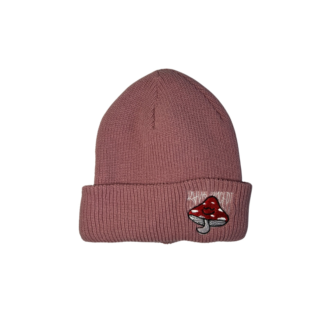 GORRO LANA BANG Frongo beanies C/letras Rosado