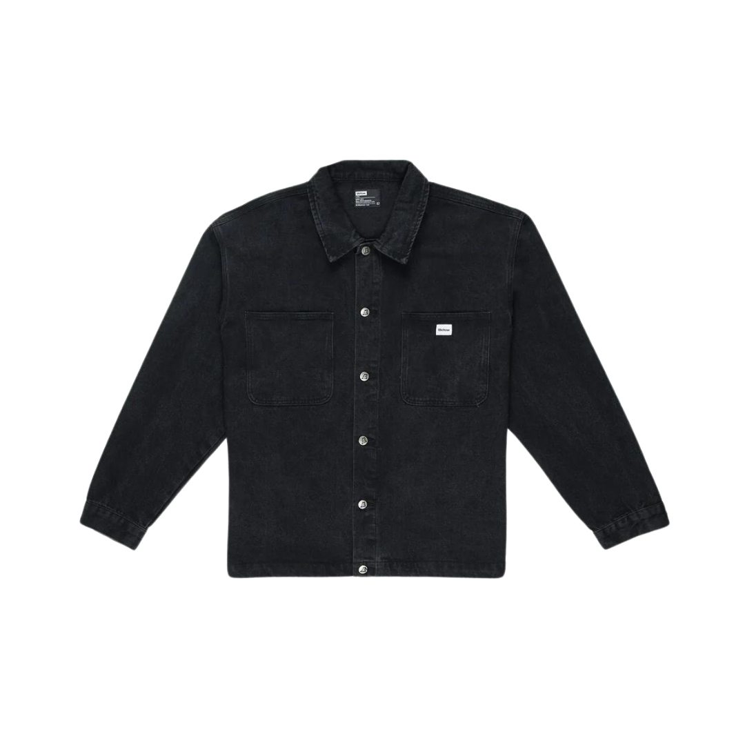 JACKET Below DENIM DRILL BLACK - L