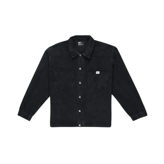 JACKET Below DENIM DRILL BLACK