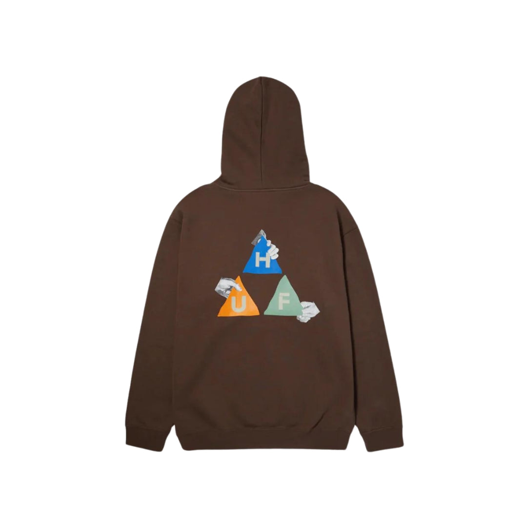 Poleron Huf RITUALS P/O HOODIE Coffee