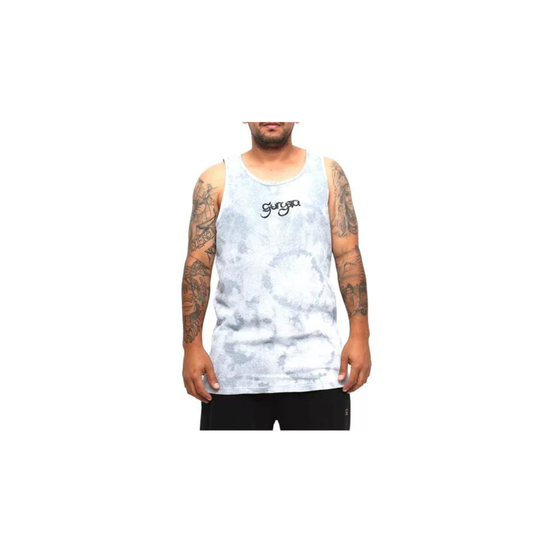 Sudadera gangsta tsm curved grey tie dye