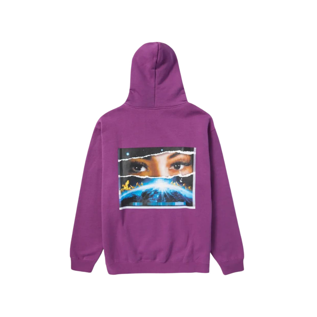 Poleron Huf DIGITAL DOMAIN P/O HOODIE Grape