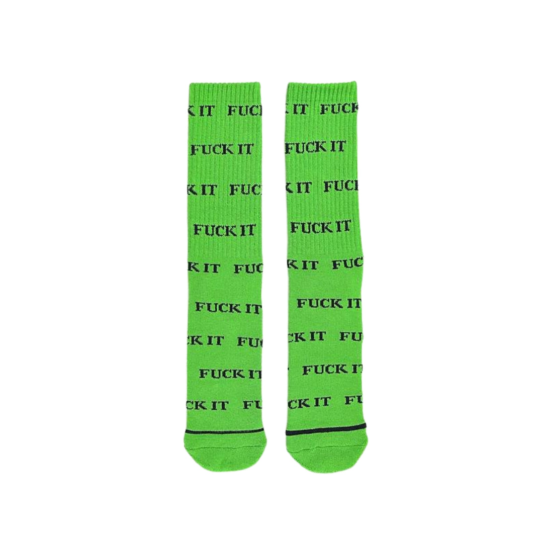 Huf FUCK IT SOCK Green