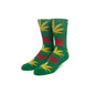 Calceta Huf Flair Plantlife Leaves sock Green